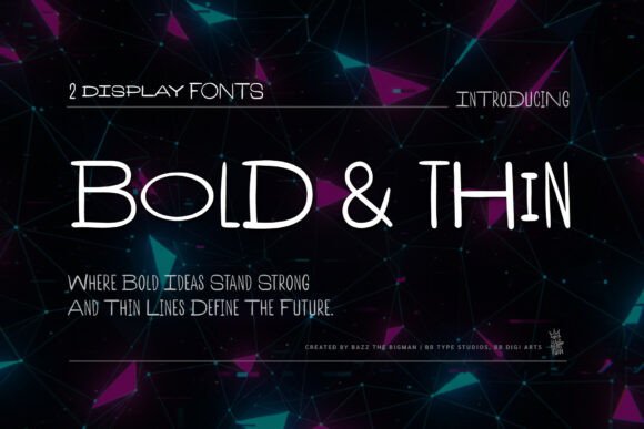 Bold and Thin: A Designer's Review of This Modern Typeface