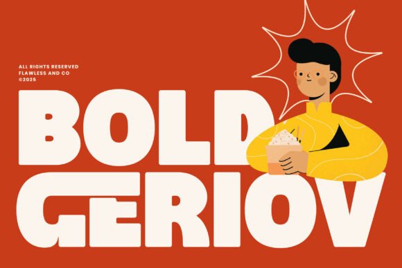 Bold Geriov: A Bold Display Font for Impactful Editorial Design