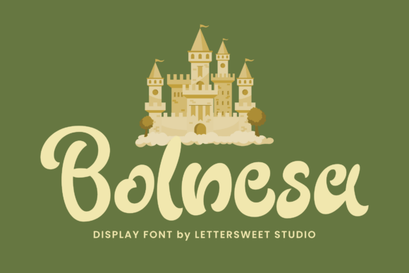 Bolnesa: A Playful Display Font for Brands
