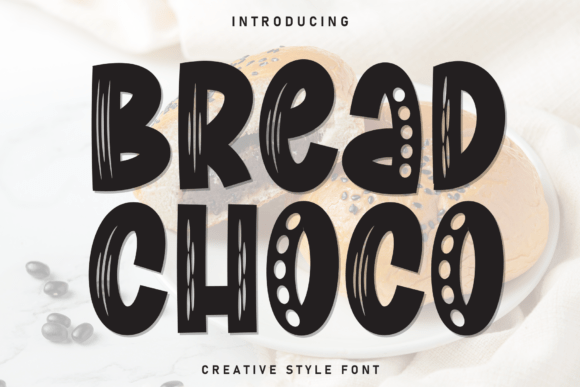 Bread Choco: A Playful Display Font for Makers