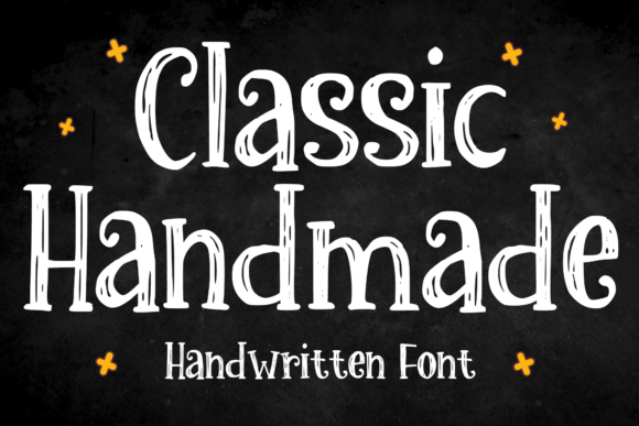 Classic Handmade Font for Editorial Design