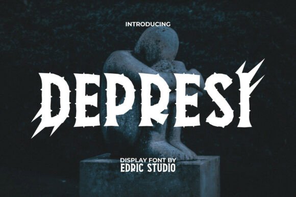 Depresi Typeface for Bold Web Headers