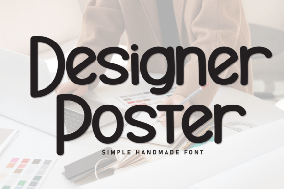 Designer Poster: A Warm Handwritten Display Font