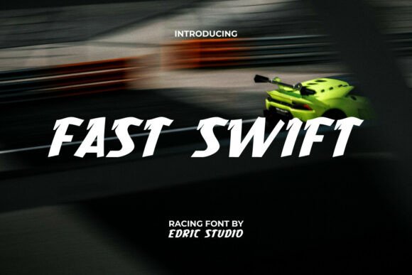 Fast Swift Typeface for High-Impact Campaigns