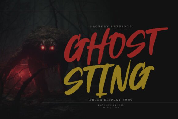 Ghost Sting Typeface for Bold Branding