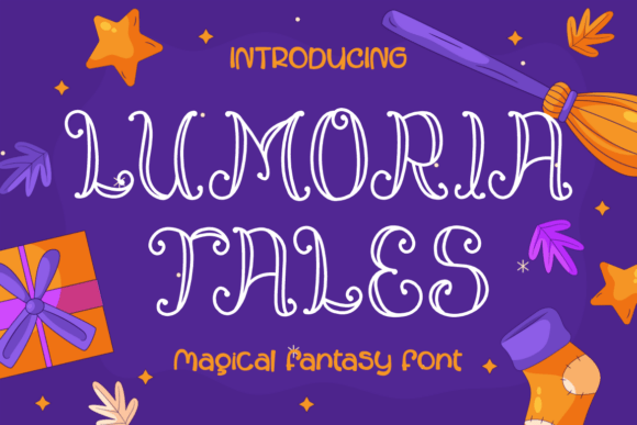 Lumoria Tales: A Magical Display Font for Branding