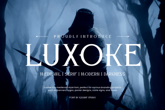 Luxoke Typeface for Elegant Branding