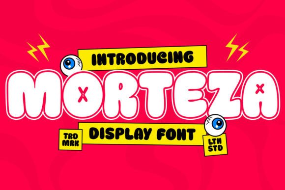 Morteza Font Download: The Bold Retro Display Choice