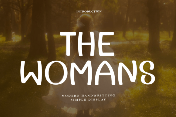 The Womans Font for Elegant Handmade Branding