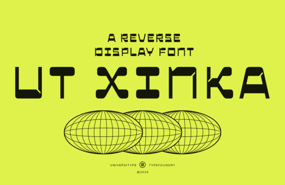 Ut Xinka: A Bold Display Font for Modern Makers