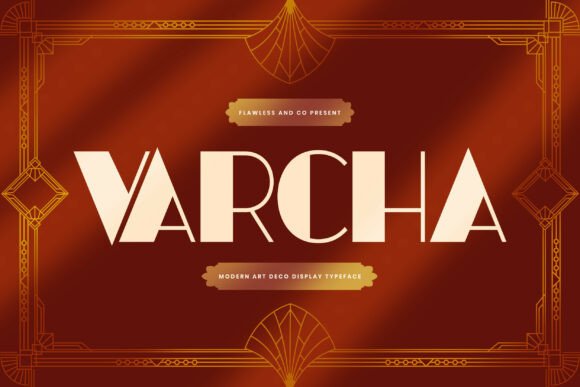 Varcha Typeface: Art Deco Luxury for Modern Brands