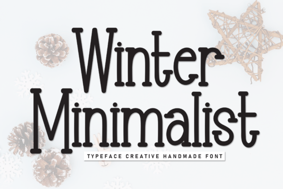 Winter Minimalist Font for Polished Branding